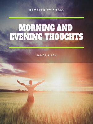 cover image of Morning and Evening Thoughts